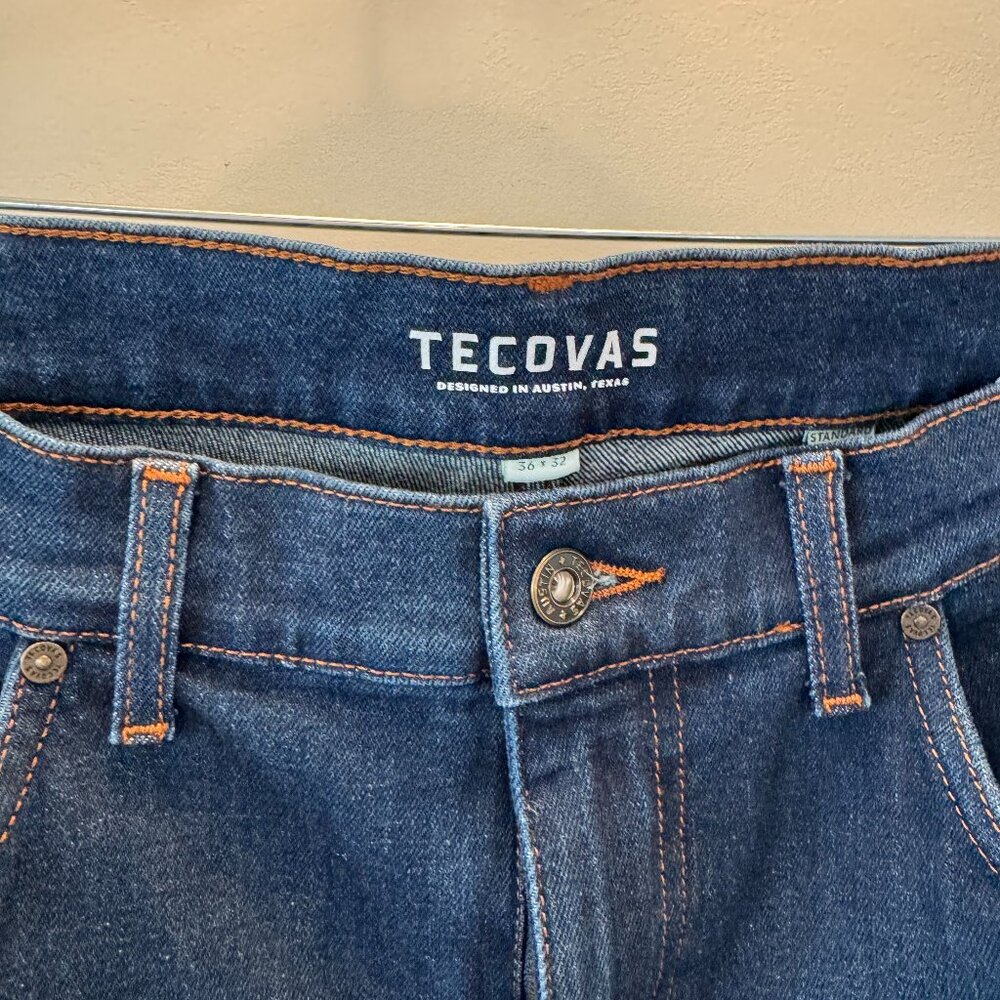 Tacovas Men's Premium Standard Jeans (36x32)